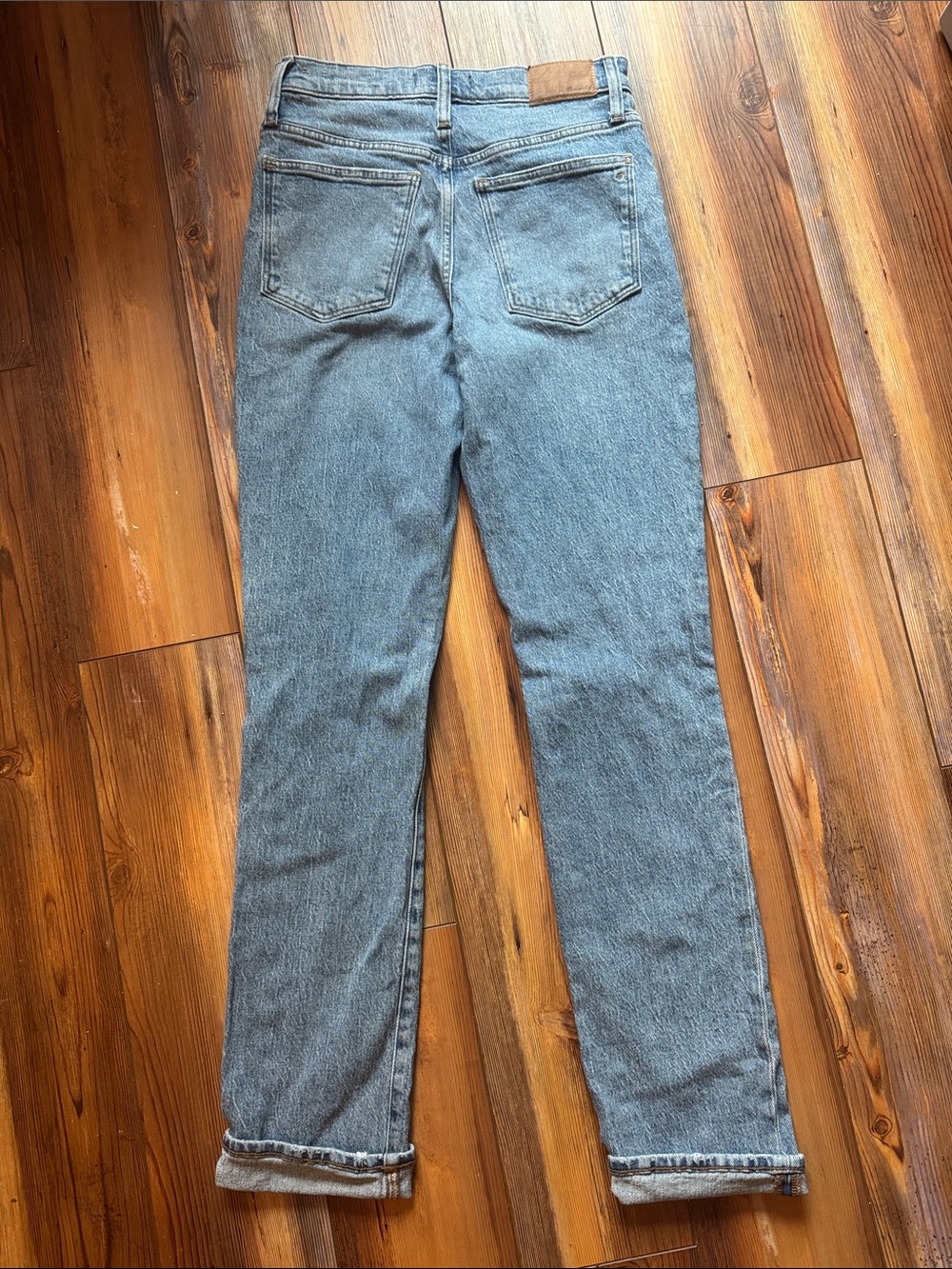 Madewell The High-Rise Slim Boyjean Jeans Size 25T - Picture 5 of 7